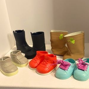 American girl doll - cute (American girl doll sized) shoes 👞 👟 👢 🥾